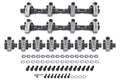 BBC Shaft Rocker System w/Brodix BB2+ Heads