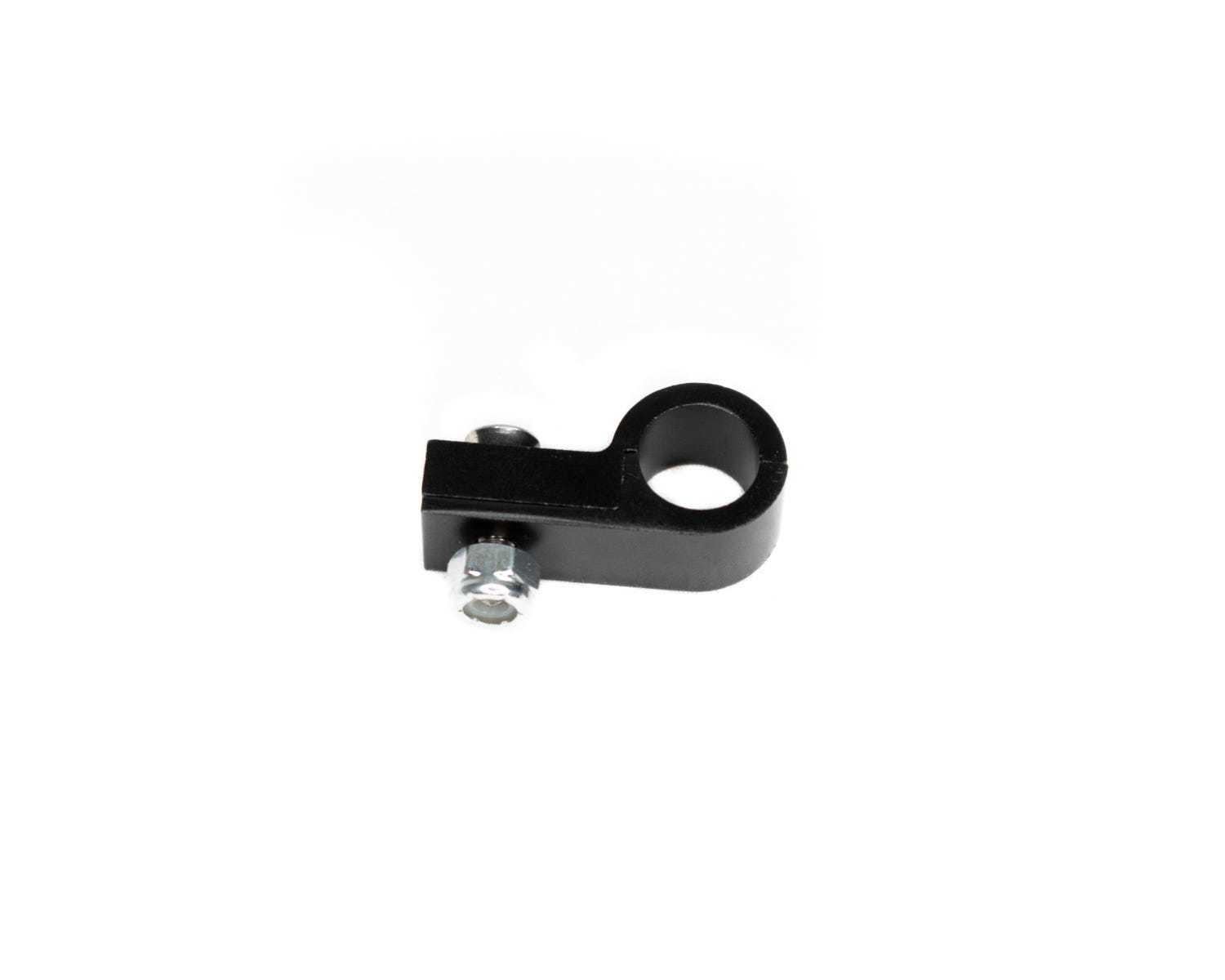 1/2in Hose Clamp Black Billet