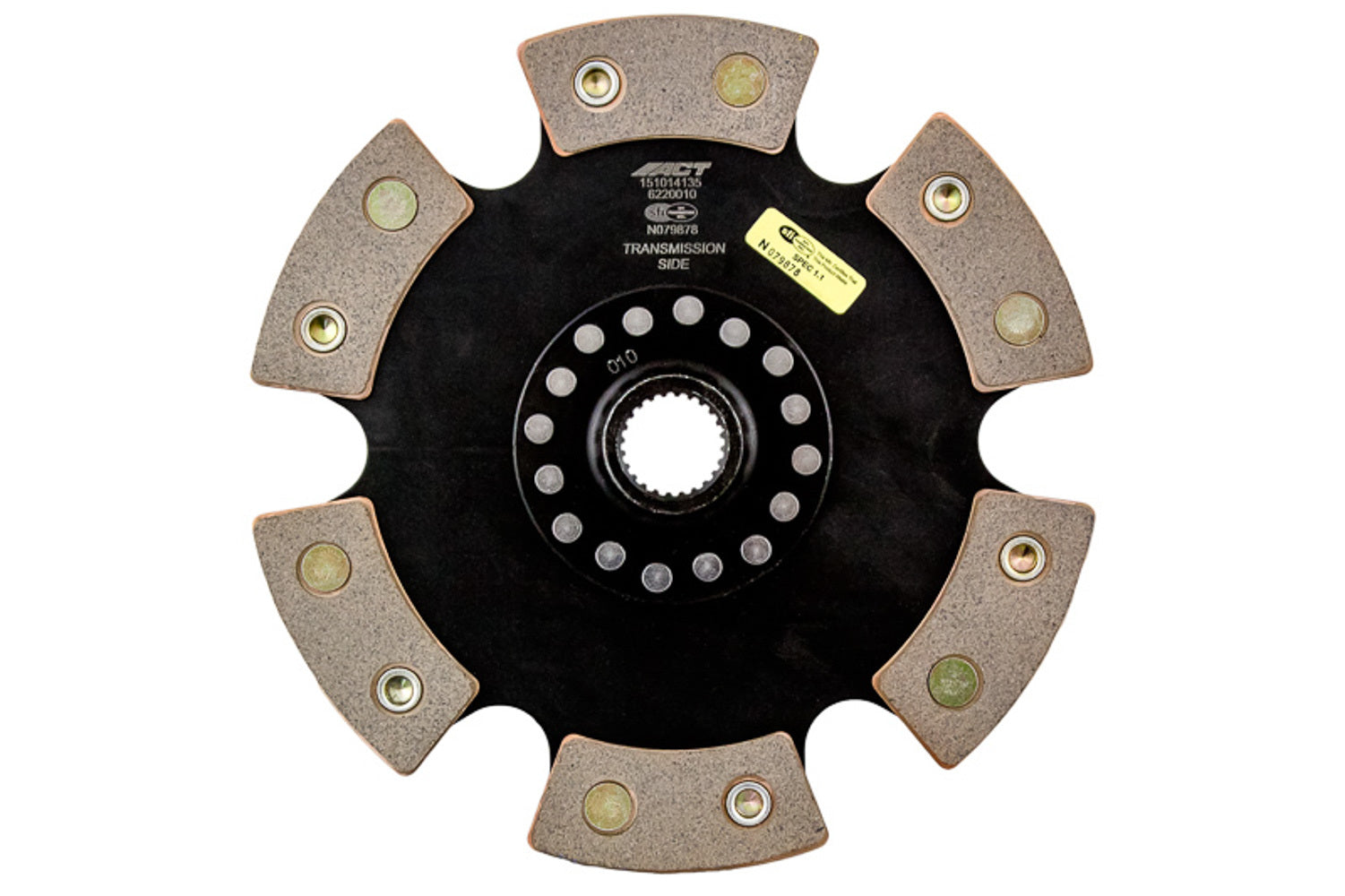 6 Pad Rigid Race Disc