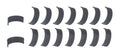 Rod Bearing Set Coated SBC 305-400