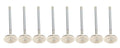 SBF 1.570 Inconel Exh. Valves 8mm x 5.030 OAL