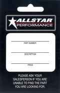 Allstar Hang Tag 100 Pack