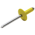 Lg Hd Rivet Yellow Alum 250pk Discontinued