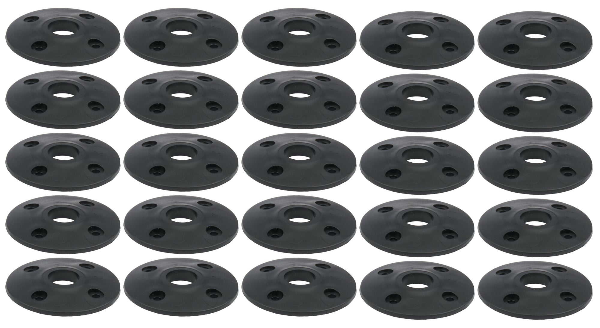 Scuff Plate Plastic Black 25pk