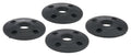 Scuff Plate Plastic Black 4pk