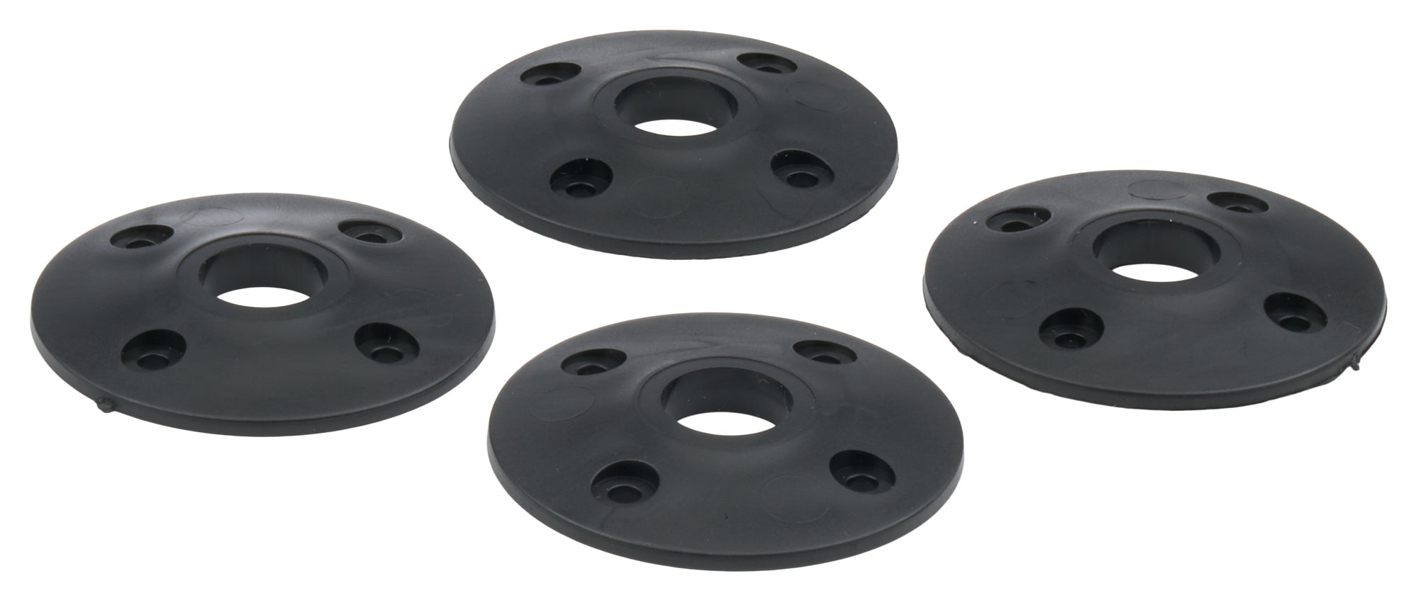 Scuff Plate Plastic Black 4pk