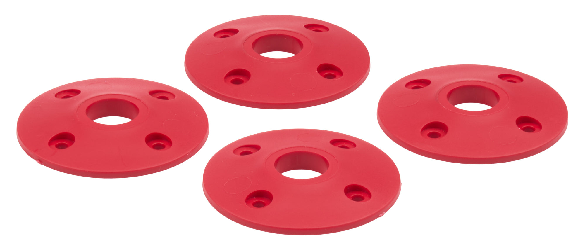 Scuff Plate Plastic Red 4pk