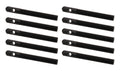 Aluminum Hood Pins 3/8in Black 10pk
