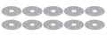 Scuff Plates Chrome 10pk