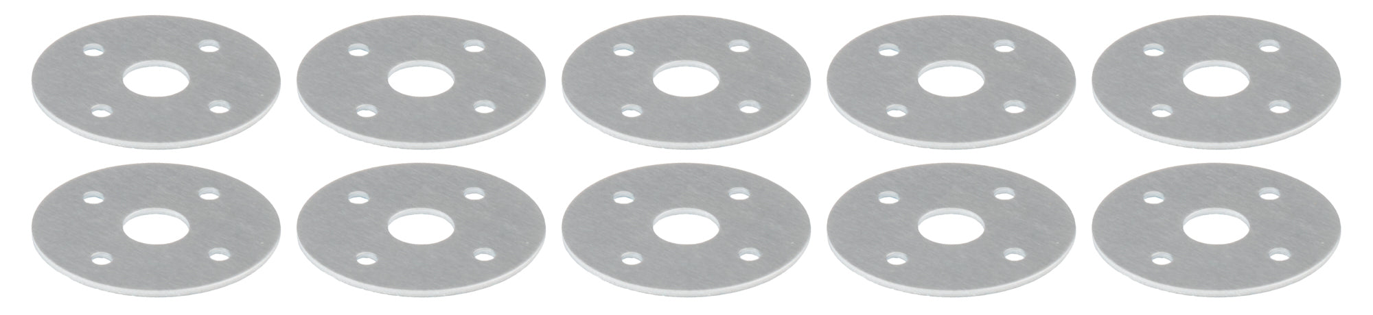Scuff Plates Aluminum 3/8in Hole 10pk