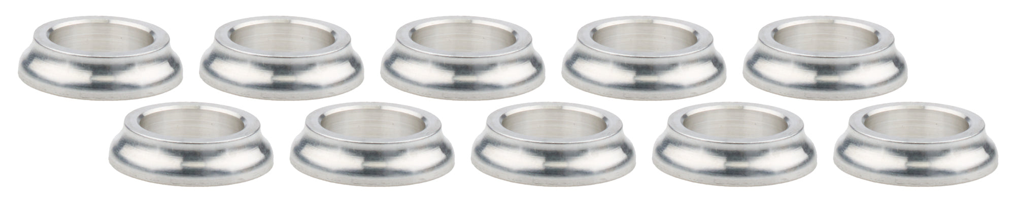 Tapered Spacers Alum 5/8in ID 1/4in Long 10pk