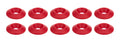 Countersunk Washer Red 10pk