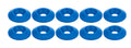 Countersunk Washer Blue 10pk
