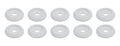 Body Bolt Washer Plastic White 10pk