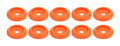 Body Bolt Washer Plastic Fluorescent Orange 10pk