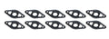 Body Reinforcing Plates Black 10pk