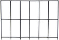 Steel Screen 2ft x 2ft 1in x 2in Rectangle