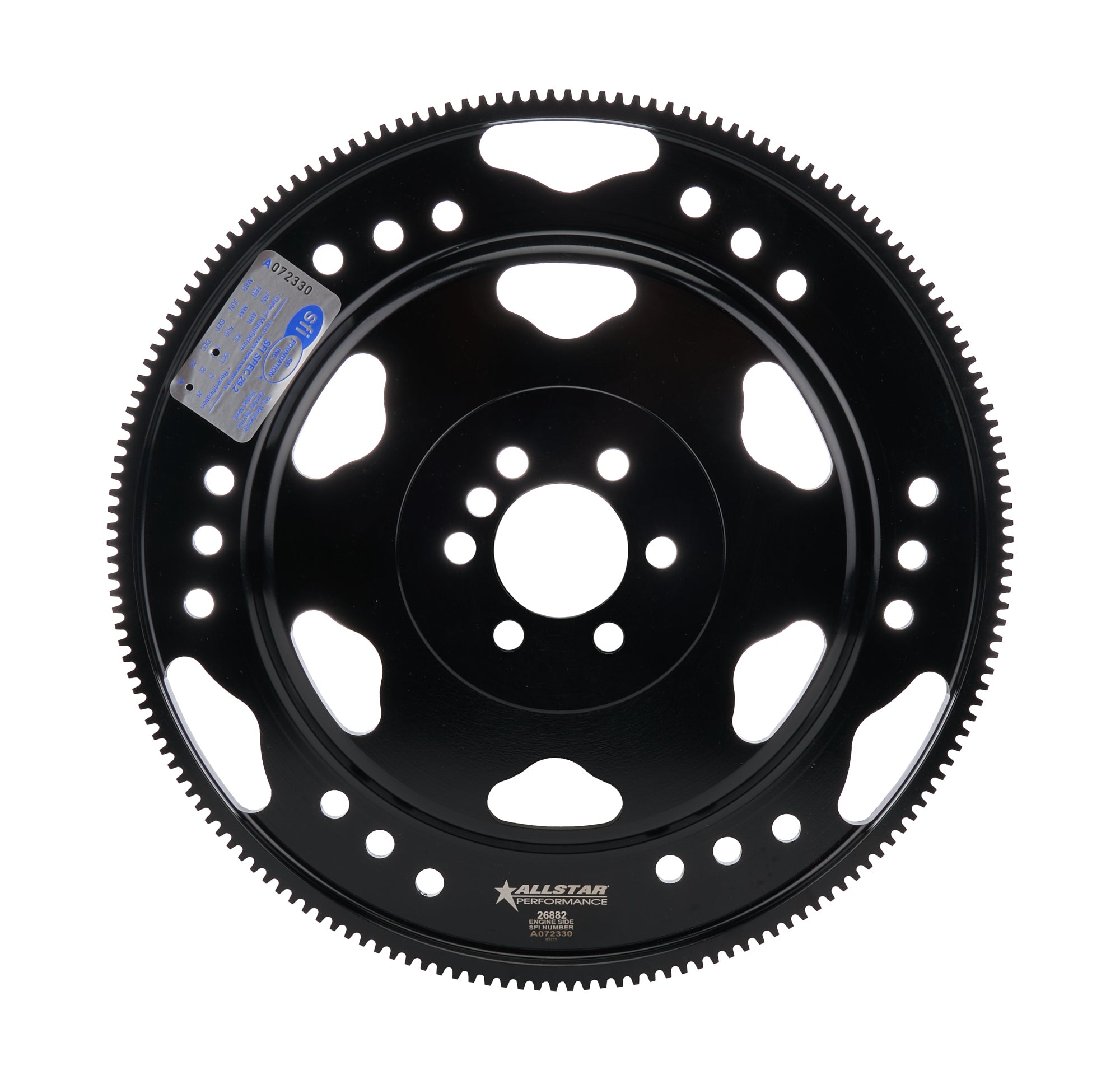 Flexplate Billet Steel LS 6 Bolt Crank 168T