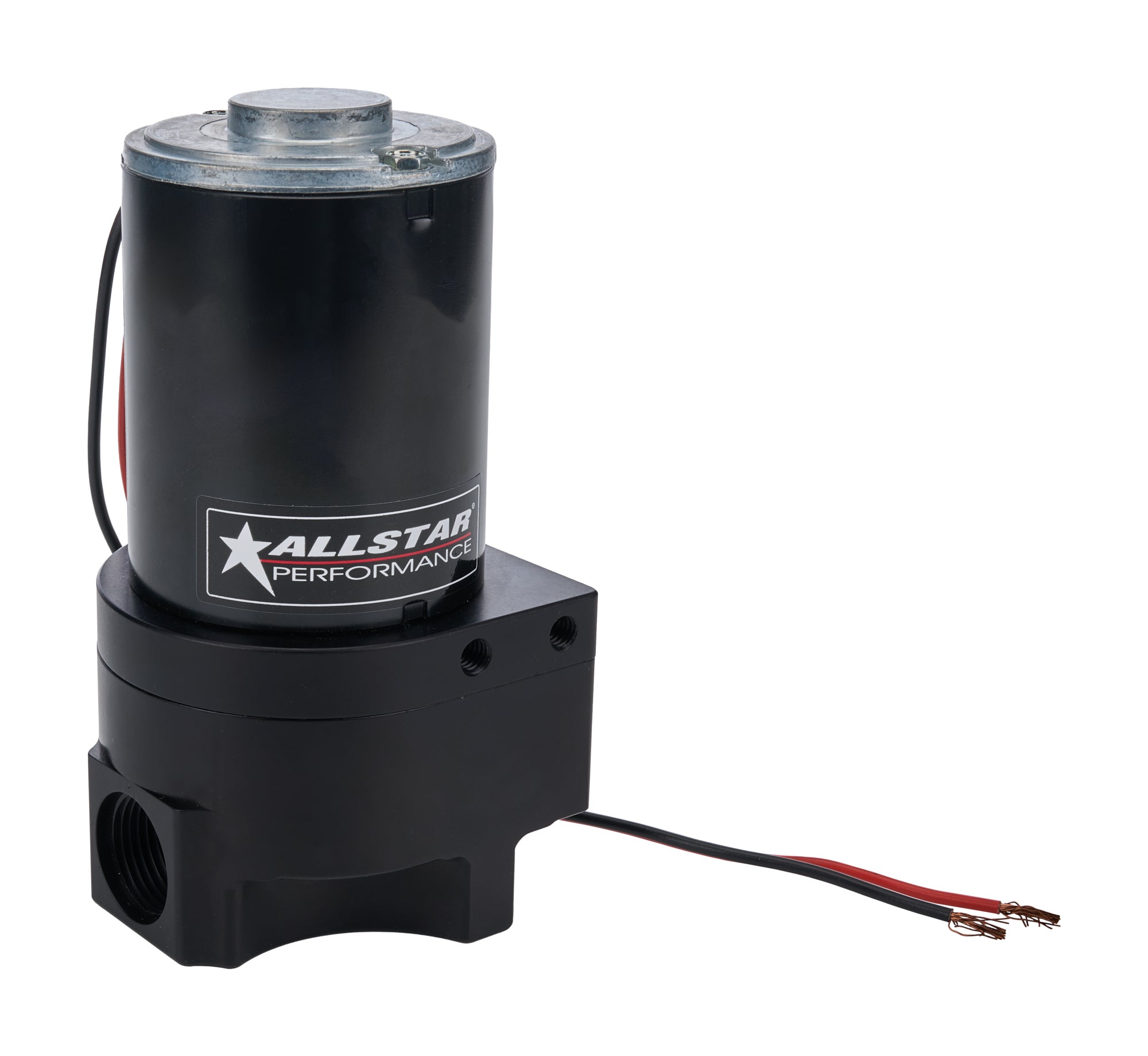 Electric Water Pump Remote Mount Black