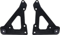 Front Engine Plate 2pc w/ Bushings Black