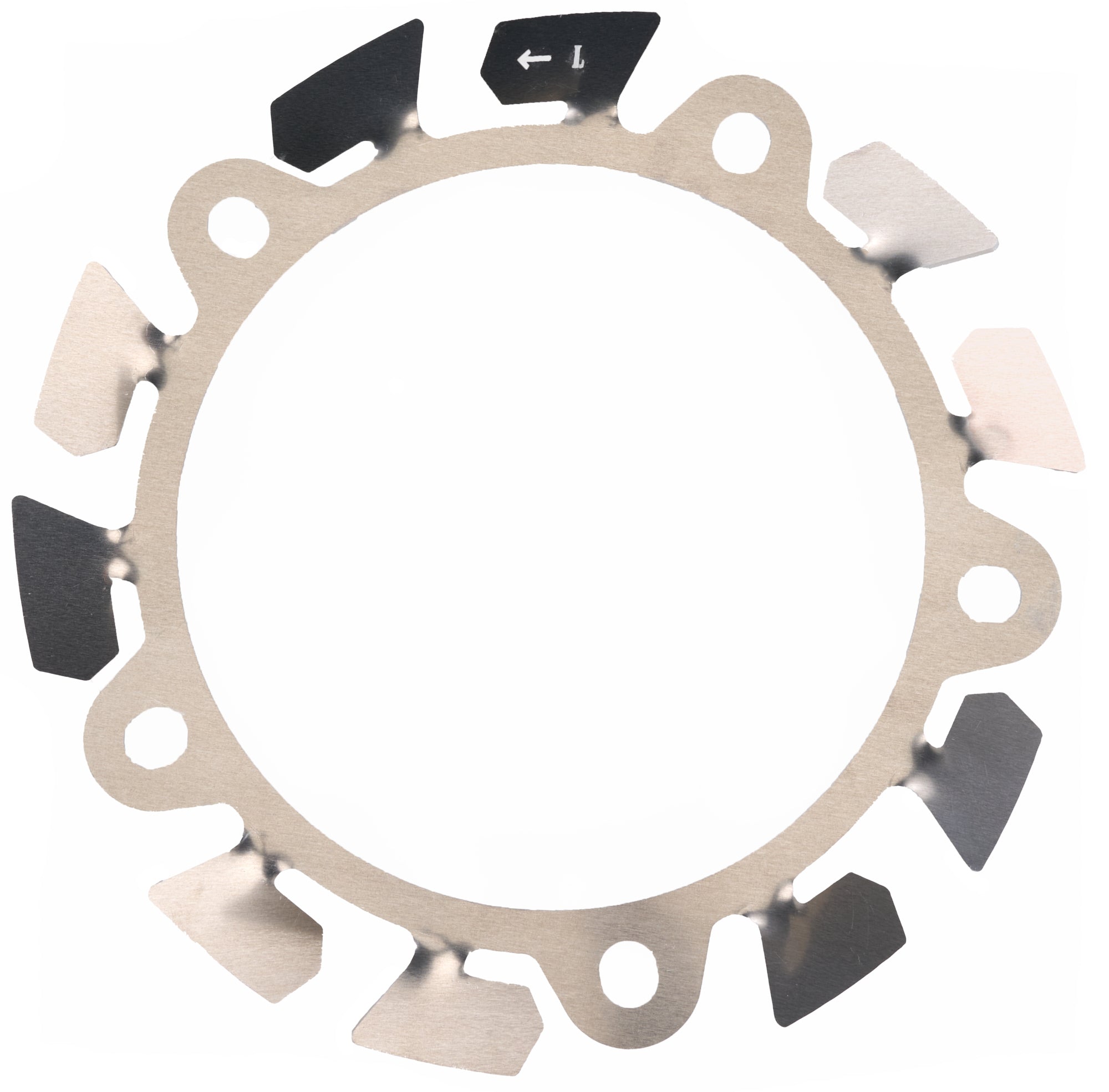 Brake Fan Alum LH Wide 5