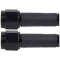 Coated Braided Line 15in #6 Hose -6 Str/-6 Str