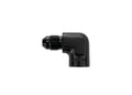 Adapter Fitting Aluminum 4AN to 1/8 NPT 90 Deg
