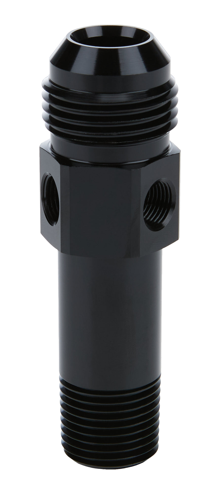 Oil Inlet Fitting 1/2in NPT to 12AN w/Oil Ports
