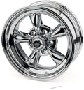 15X6 Torq Thrust II 5 X 4-1/2 BC Chrome