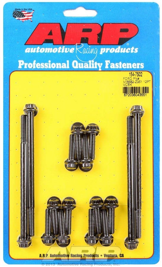 SBF Valve Cover Bolt Kit 12pt Ford M-6582-Z351