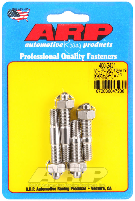 SS Carb Studs No Spacer Plate