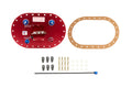 Fill Plate Alum. w/Flap Valve -8an Fitting