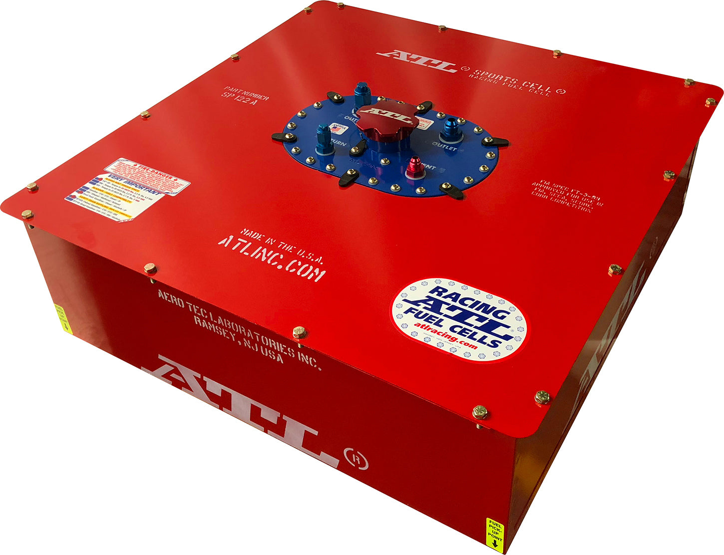 22 Gallon ATL Sports Cel l Assembly  A Configurat