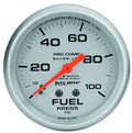 2-5/8in Ultra-Lite 0-100 Fuel Press. Gauge