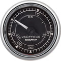 2/16 Chrono Chrome Gauge Vac/Boost  30HG/30PSI