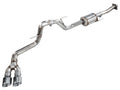 21+ F-150 Side Exit Exh Reg Cab 4.5in Chrome Tip