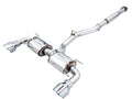 BRZ GR86 FR-S Exhaust Dual Outlet Chrome Tips