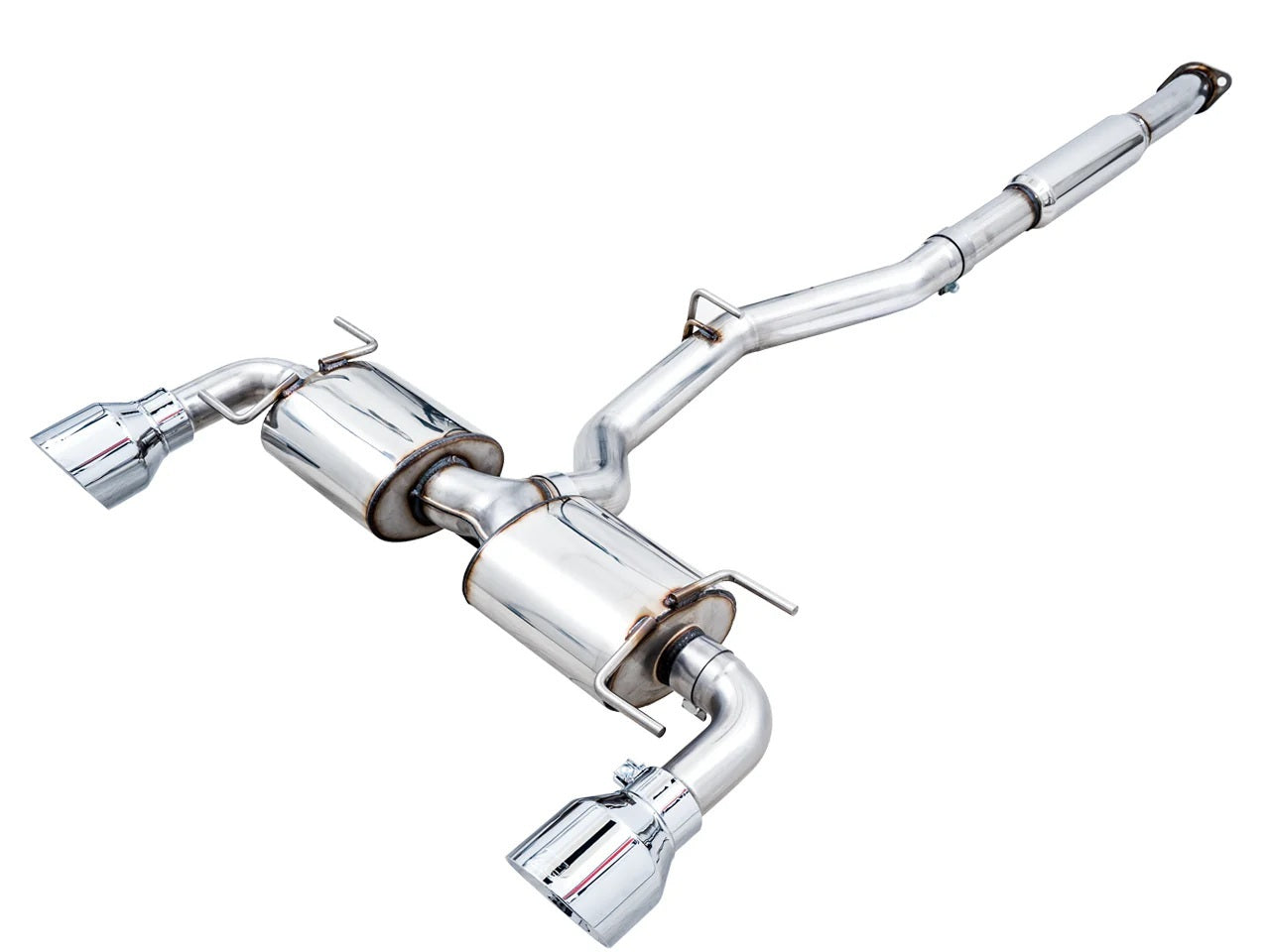BRZ GR86 FR-S Exhaust Dual Outlet Chrome Tips