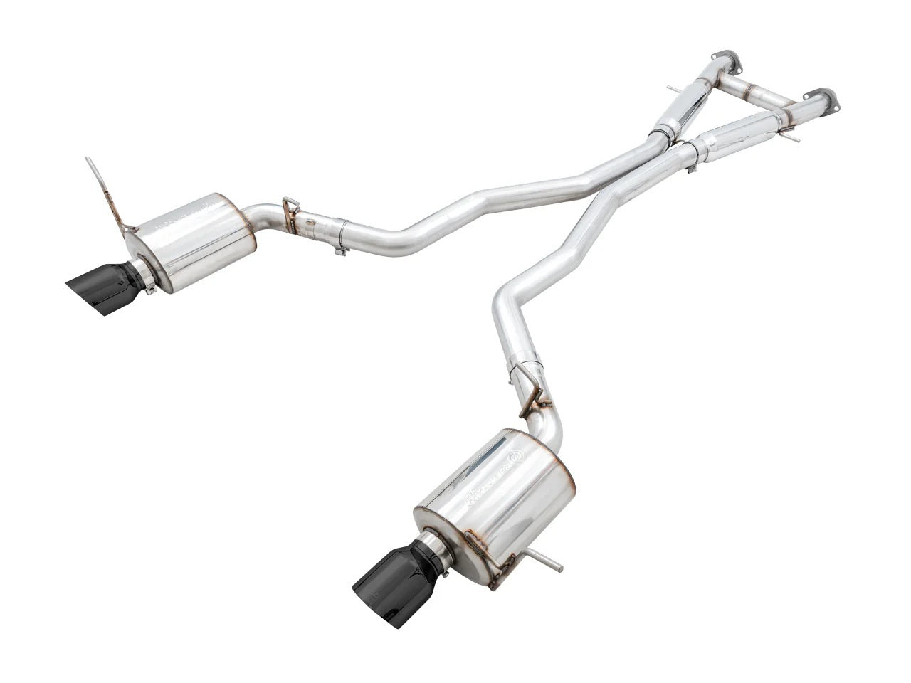 Jeep SRT WK2 Exhaust Dual Outlet Black Tips