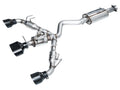 23+ Corolla Exhaust Triple Outlet Black Tips