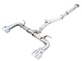 BRZ GR86 FR-S Exhaust Dual Outlet Chrome Tips
