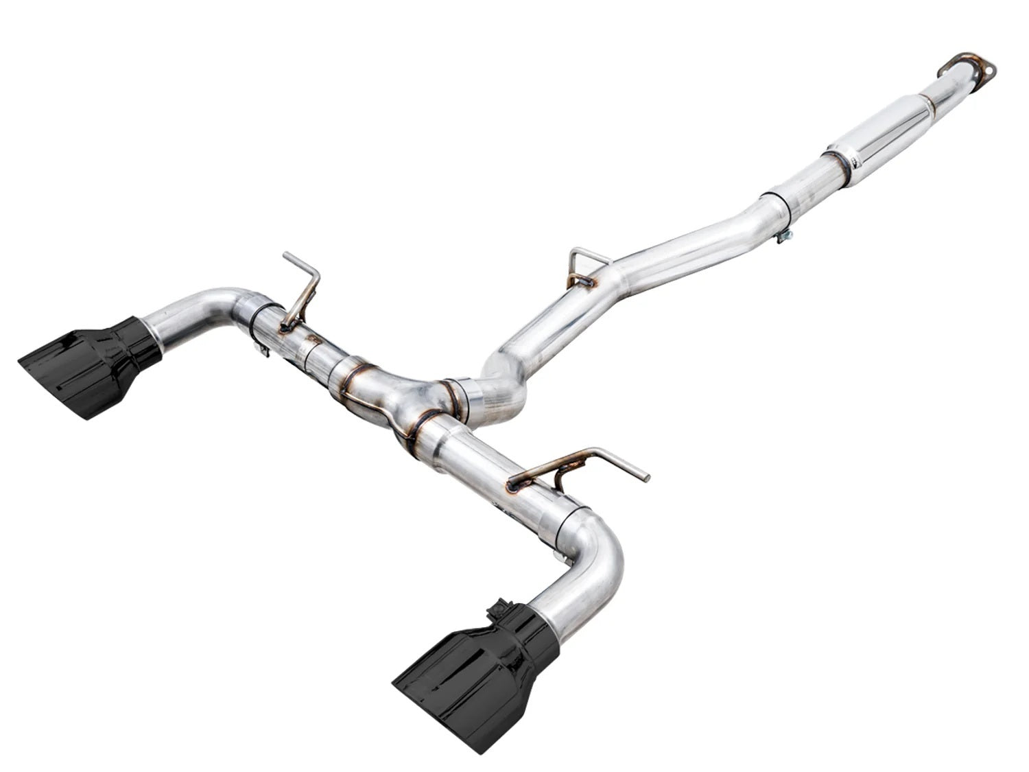 BRZ GR86 FR-S Exhaust Dual Outlet Black Tips