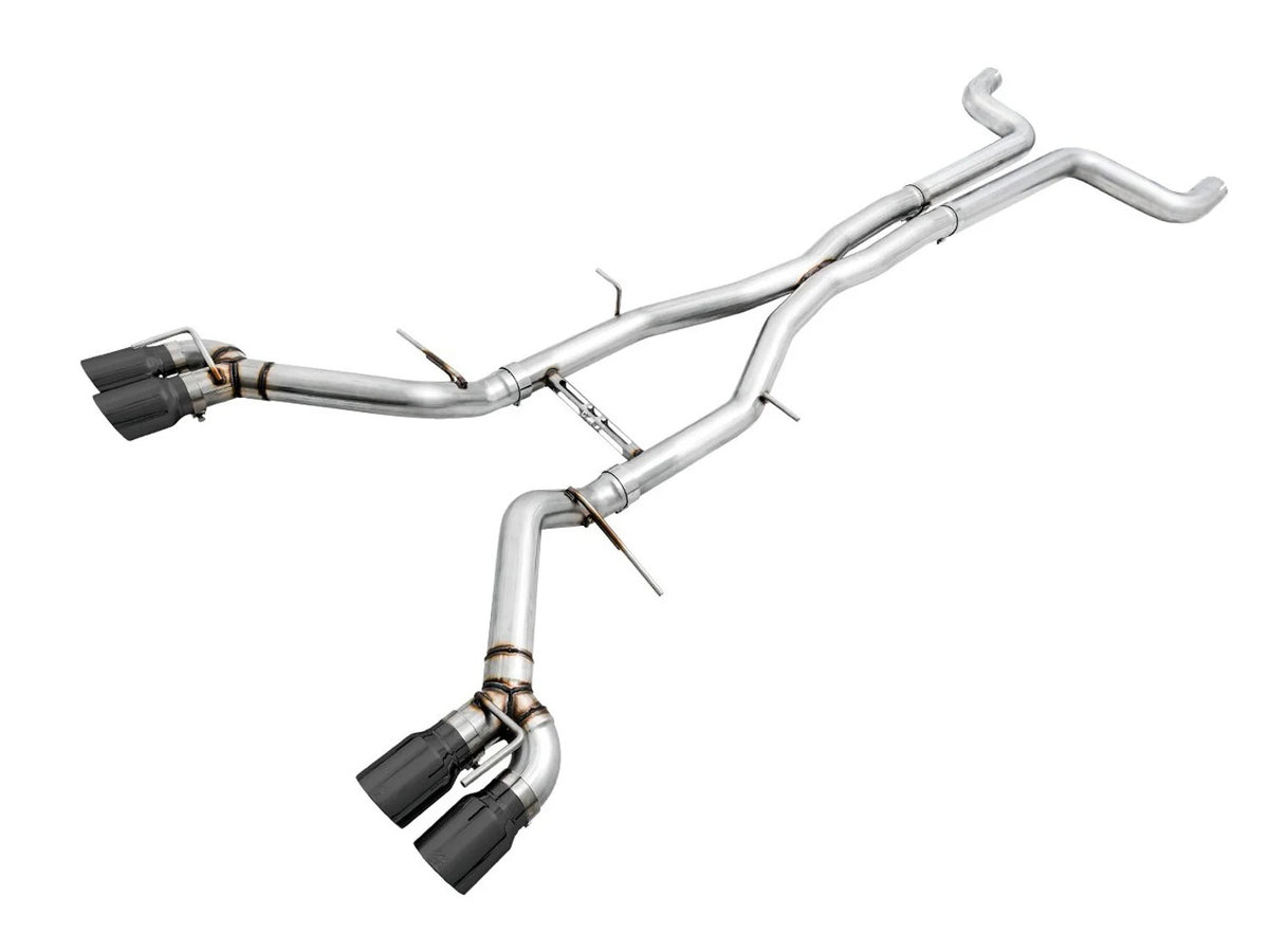 16-24 Camaro LT1 SS ZL1 Exhaust Quad Black Tips