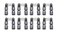 SBC Solid Roller Lifter Set .842 .180 Offset Int