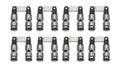 SBC Solid Roller Lifter Set .842 .180 Offset Int
