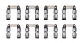 LS  .904 Roller Lifter Set  Double Offset  .210