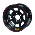 13X7 4X4.25 3IN B/S Beadlock Inertia Black