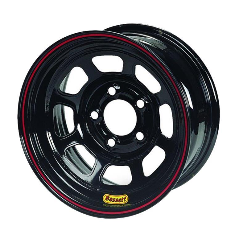 13X7 4X4.25 3IN B/S Beadlock Inertia Black