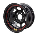 Wheel 15x7 D Hole 4 x 100mm 3.5in Black