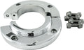 Split Swivel Floor Mount For 2in Column Polished